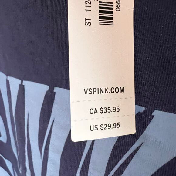 PINK Dreamer Cotton Crop Tee Summer State of Mind - Picture 5 of 5